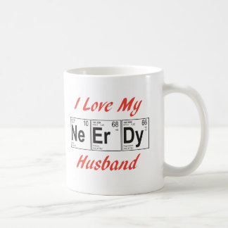 Nerd-Elemente-Mann Kaffeetasse