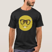 Nerd Emoji Party-Shirt - lustiges Nerdy Emoji T-Shirt (Vorderseite)