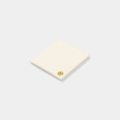 Nerd Emoji Post-it Klebezettel (angewinkelt)