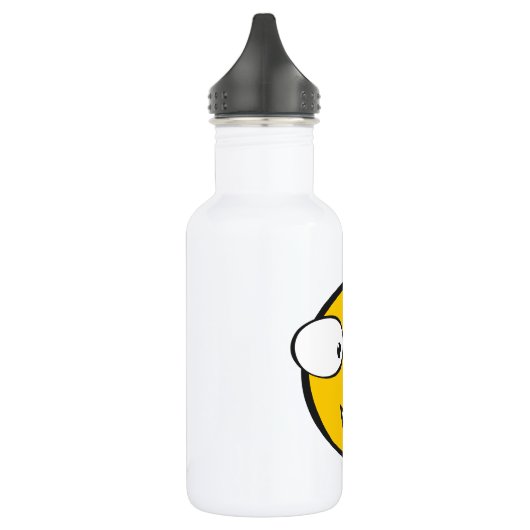 Nerd Emoji Trinkflasche (Links)