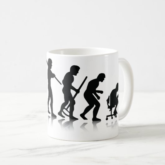 Nerd Evolution Kaffeetasse (VorderseiteRechts)