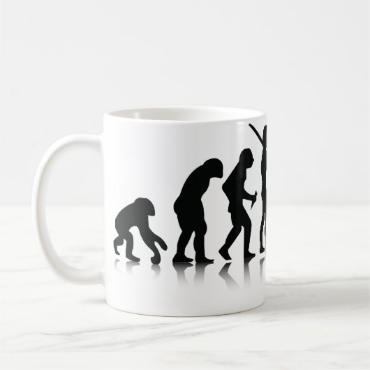 Nerd Evolution Kaffeetasse (Links)