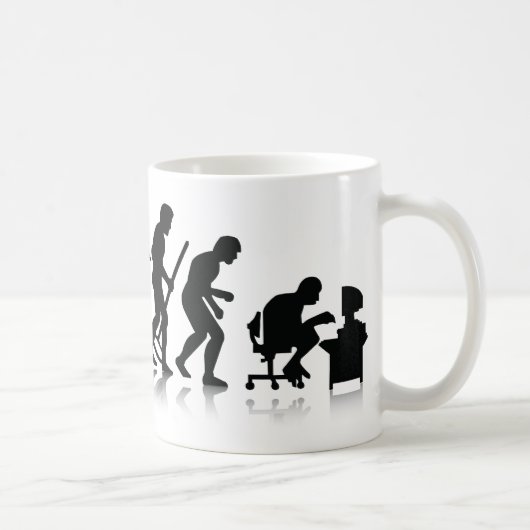 Nerd Evolution Kaffeetasse (Rechts)
