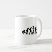 Nerd Evolution Kaffeetasse (VorderseiteRechts)