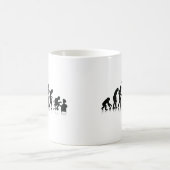 Nerd Evolution Kaffeetasse (Mittel)