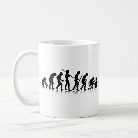 Nerd Evolution Kaffeetasse (Links)