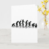 Nerd-Evolution Karte (Gelbe Blume)