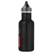 Nerd - Flagge Trinkflasche (Rechts)