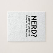 Nerd? Funny, Geeky Design Puzzle (Horizontal)