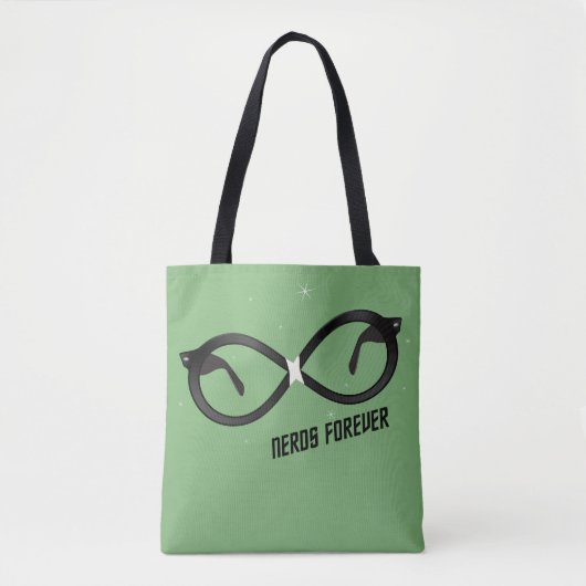 Nerd für immer Tote Tasche (Vorderseite)
