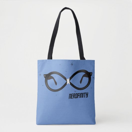 Nerd für immer Tote Tasche (Vorderseite)