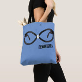 Nerd für immer Tote Tasche (Von Nahem)