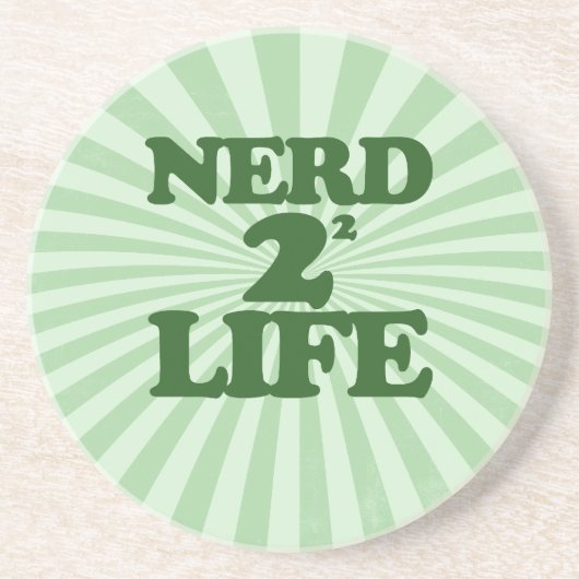 Nerd für Leben Untersetzer (Vorne)