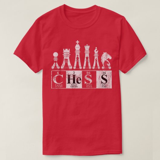 Nerd für Schach-Wissenschaft Premium T-Shirt (Design vorne)
