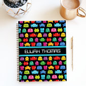 Nerd Gamer Monster Journal-Notebook Notizblock