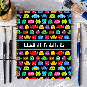 Nerd Gamer Monster Journal-Notebook Notizblock