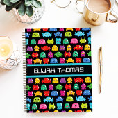 Nerd Gamer Monster Journal-Notebook Notizblock