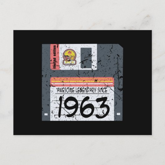 Nerd Geburtstag 196 Postkarte (Vorderseite)