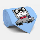 Nerd Geek Krawatte (Gerollt)