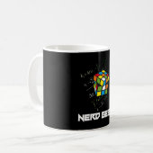 Nerd Geek Mah Informatik Funny Gift Idee Kaffeetasse (Vorderseite Links)