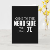 Nerd Geek Mah Science Computer Funny Gift Idee Karte (Gelbe Blume)