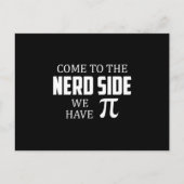 Nerd Geek Mah Science Computer Funny Gift Idee Postkarte (Vorderseite)
