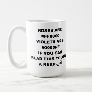 Nerd Geek Poesie Lustiger Becher Humor Kaffeetasse