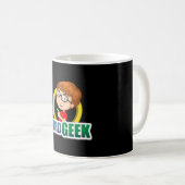 Nerd Geek Science Mathematik Computer Funny Gift I Kaffeetasse (VorderseiteRechts)