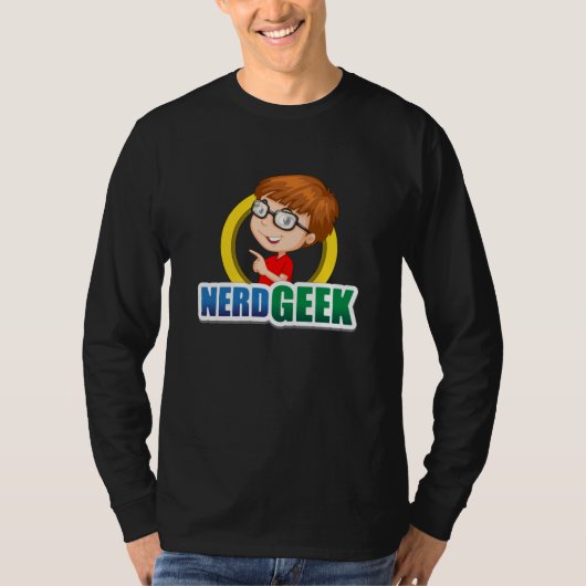 Nerd Geek Science Mathematik Computer Funny Gift I T-Shirt (Vorderseite)