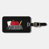 Nerd Gepäckanhänger (Vorderseite horizontal)