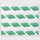 Nerd Geschenkpapier (Flach)