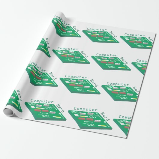 Nerd Geschenkpapier (Ungerollt)