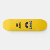 Nerd Gesicht Skateboard (Horizontal)
