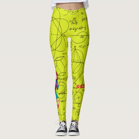 Nerd Girl Leggings (Vorderseite)