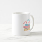 Nerd Girl Retro Design Kaffeetasse (VorderseiteRechts)