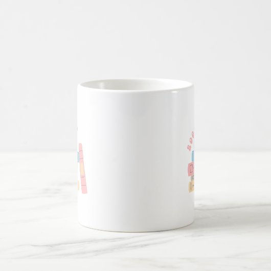 Nerd Girl Retro Design Kaffeetasse (Mittel)