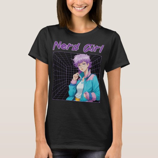 Nerd Girl T-Shirt (Vorderseite)