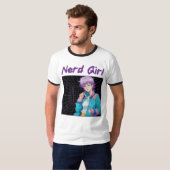 Nerd Girl  T-Shirt (Vorne ganz)