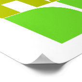 Nerd haben große Festplatten Poster (Ecke)