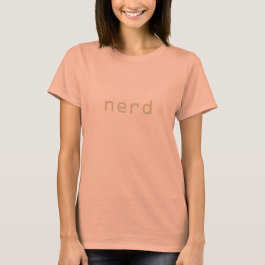Nerd-Hemd T-Shirt (Vorderseite)