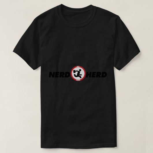 Nerd Herde von &quot;Chuck&quot; essenzieller T -  T-Shirt (Design vorne)