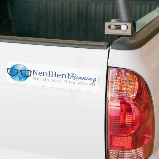 Nerd-Herden-laufender Autoaufkleber (Auf Lkw)