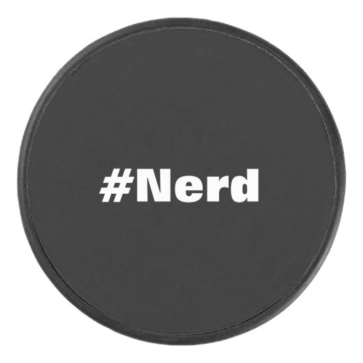 #Nerd Hockey Puck (Vorderseite)
