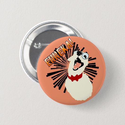 Nerd-Hund Button (Vorne & Hinten)