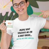 Nerd? Intellectual Badass Funny Geek Spaß Zitat Kaffeetasse