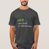 Nerd - intellektuelle badass T-Shirt (Vorderseite)