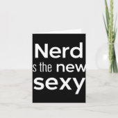 Nerd Is The New Y Gamers Software Engineers Origin Karte (Vorderseite)