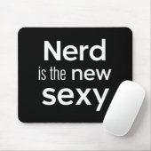 Nerd Is The New Y Gamers Software Engineers Origin Mousepad (Mit Mouse)