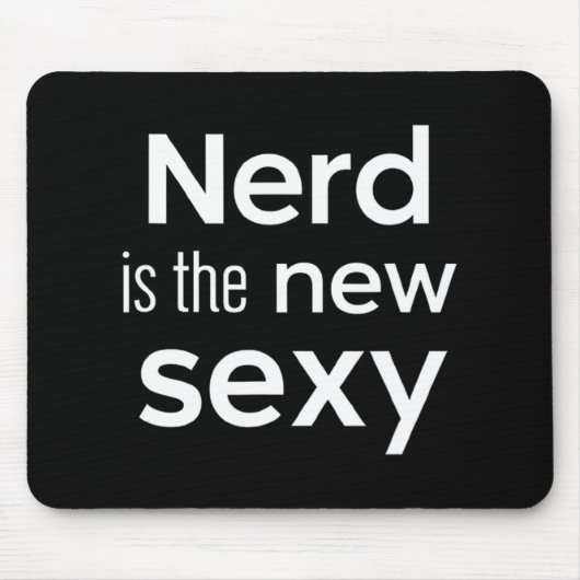 Nerd Is The New Y Gamers Software Engineers Origin Mousepad (Vorne)
