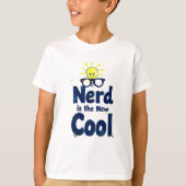 Nerd ist das neue Coole - Glasses Graphic School T T-Shirt (Vorderseite)